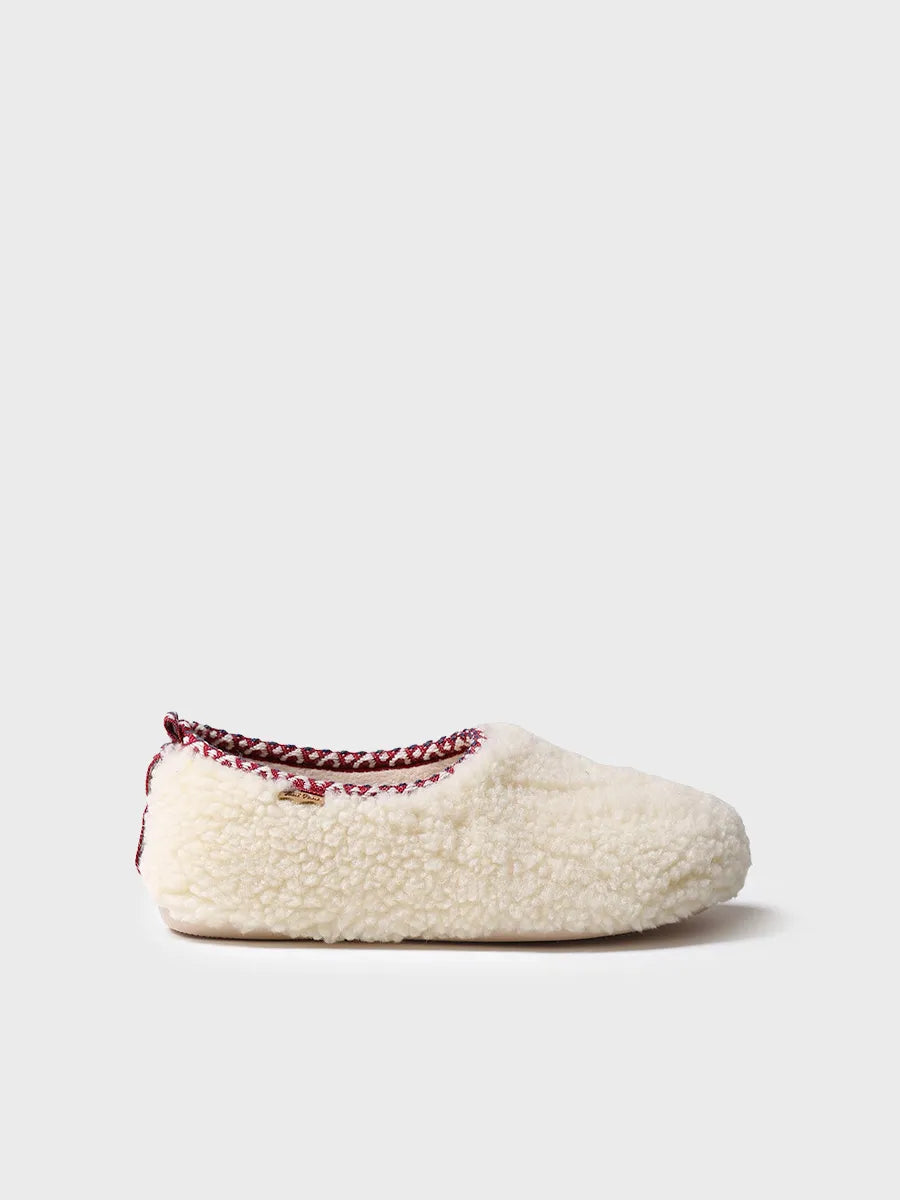 zapatillas mujer - Zapatilla tipo babucha para mujer en borrego | MARTA-SH  - Toni Pons  