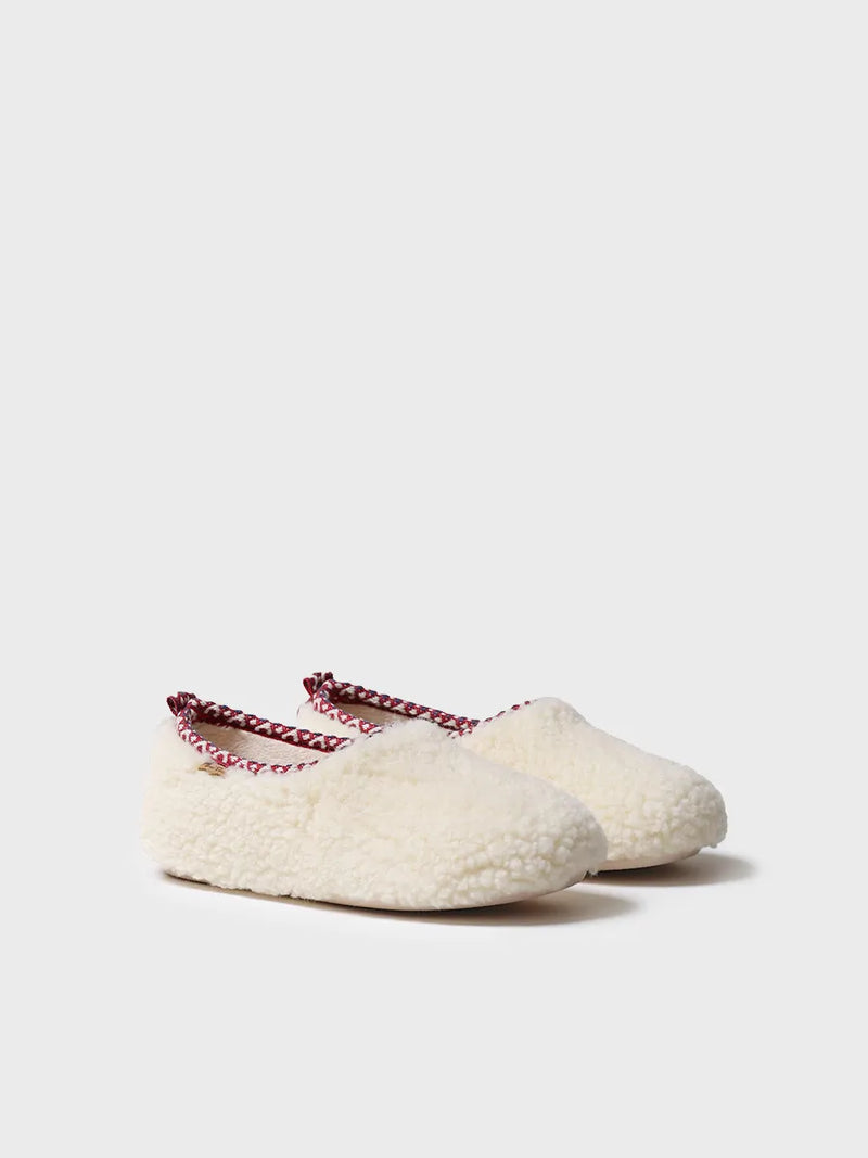 zapatillas mujer - Zapatilla tipo babucha para mujer en borrego | MARTA-SH  - Toni Pons  