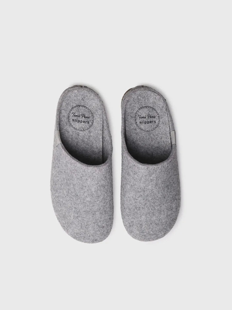 zapatillas mujer - Slipper para mujer tipo zueco en fieltro | MAUI-LX  - Toni Pons  