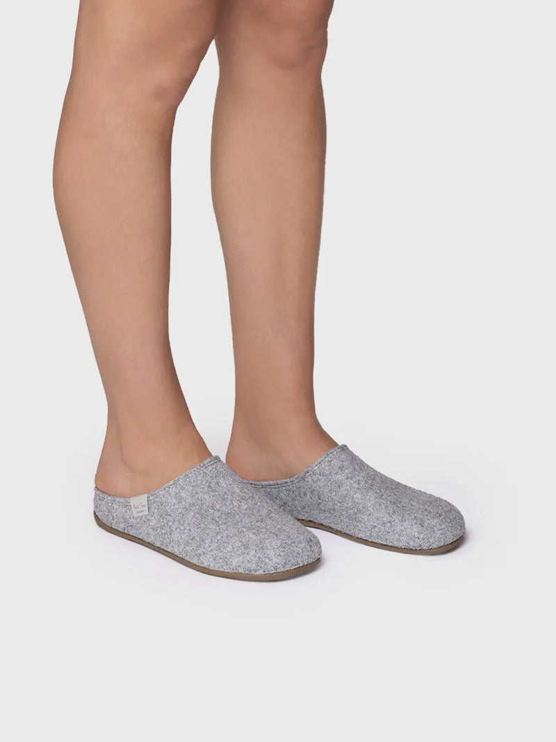 zapatillas mujer - Slipper para mujer tipo zueco en fieltro | MAUI-LX  - Toni Pons  