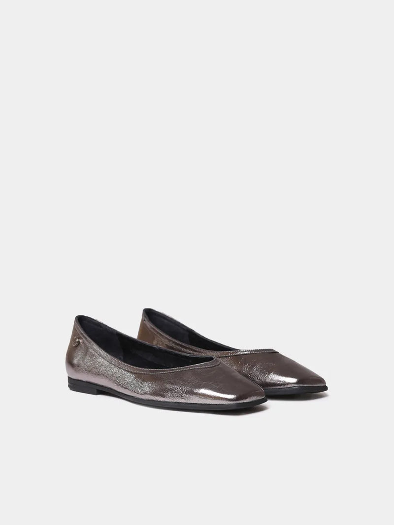 Zapatos mujer - Bailarinas de mujer en piel efecto brillante | MELISA-MT  - Toni Pons  