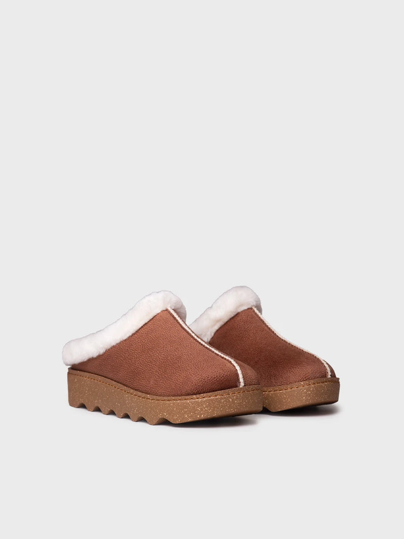 Zapatillas de casa mujer - Zuecos con plataforma y forro interior para mujer | METZ  - Toni Pons  