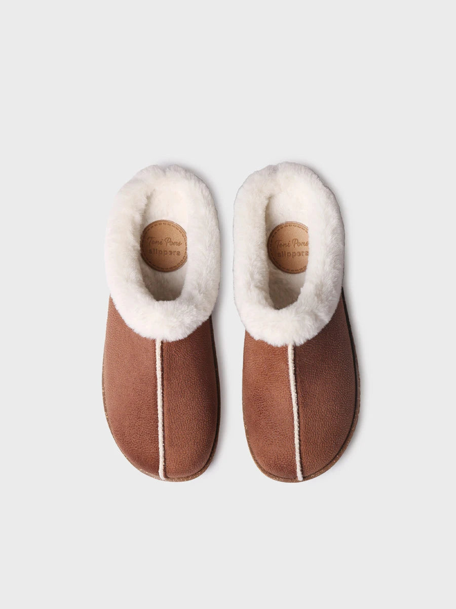 Zapatillas de casa mujer - Zuecos con plataforma y forro interior para mujer | METZ  - Toni Pons  