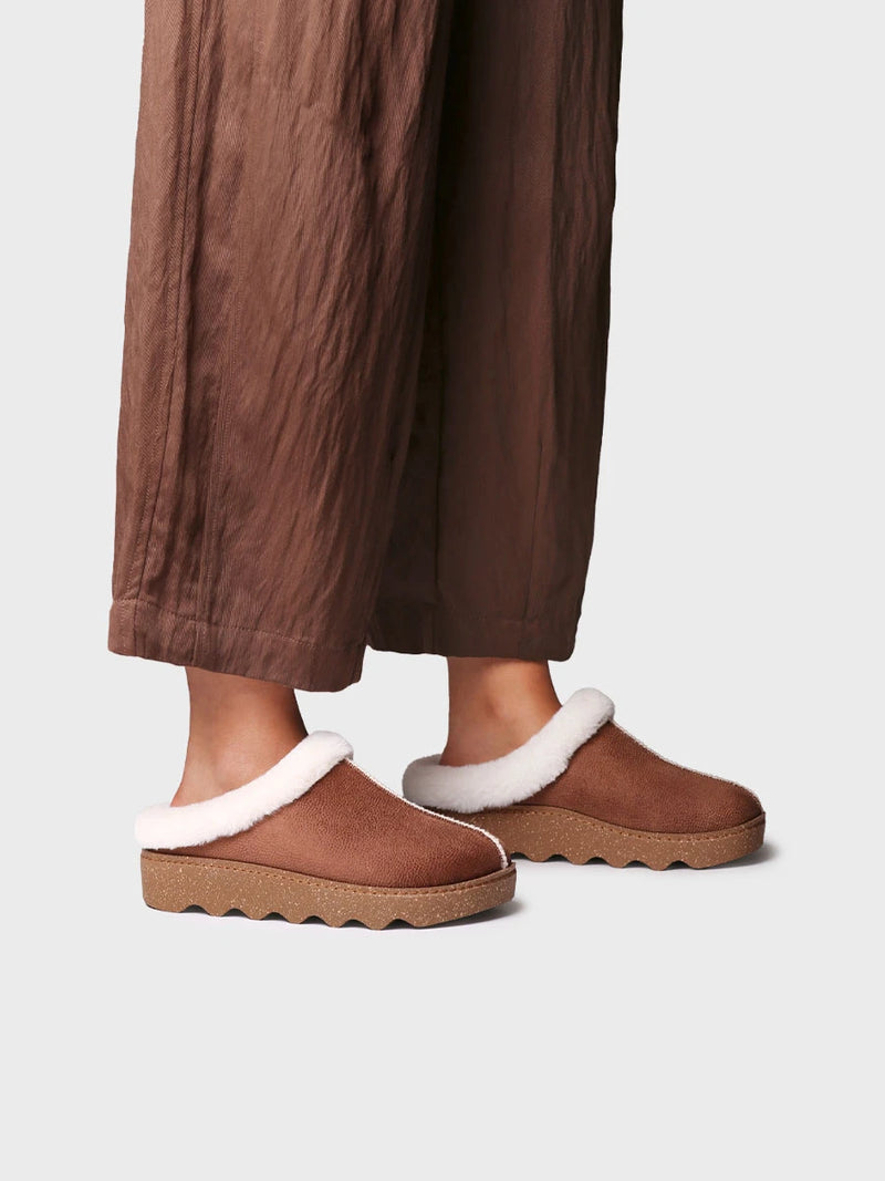 Zapatillas de casa mujer - Zuecos con plataforma y forro interior para mujer | METZ  - Toni Pons  