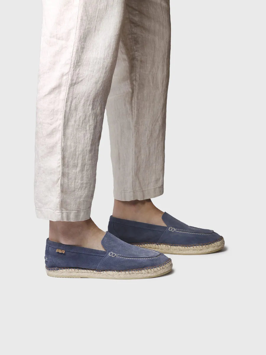 - Alpargata de hombre en serraje tipo mocasín | MILO  - Toni Pons  