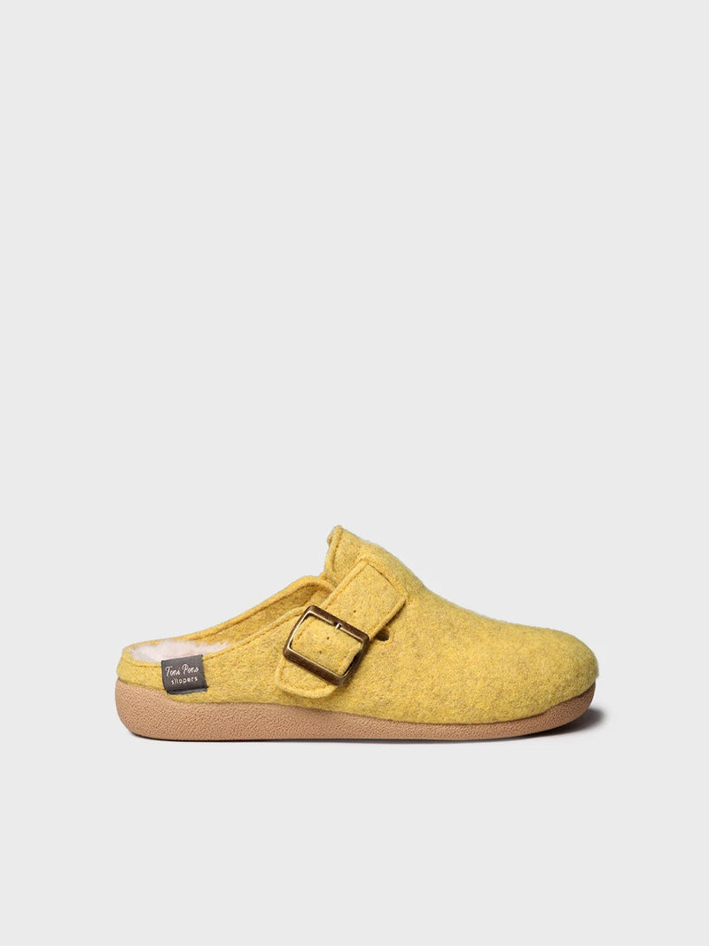 Zapatillas de casa mujer - Slipper de mujer tipo zueco con hebilla | MIMA-FP  - Toni Pons  
