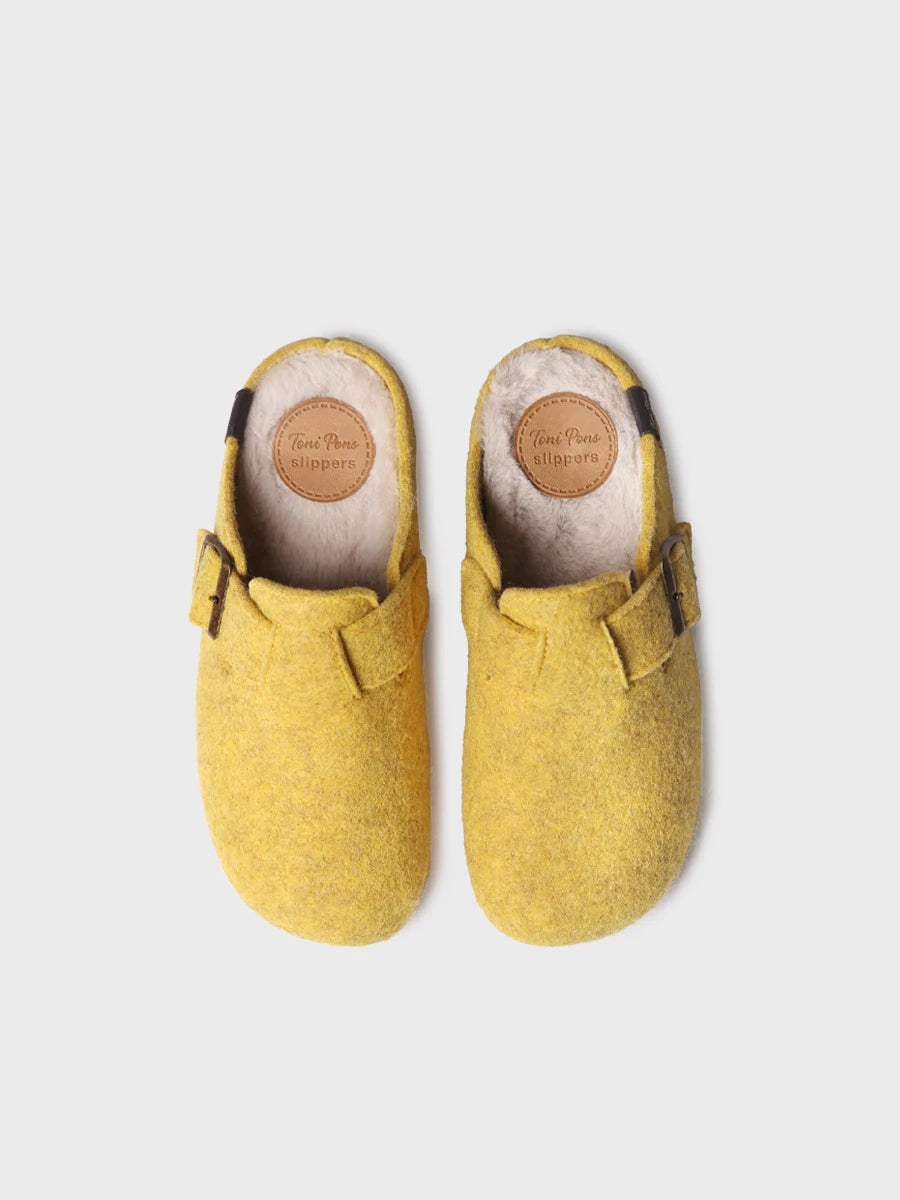 Zapatillas de casa mujer - Slipper de mujer tipo zueco con hebilla | MIMA-FP  - Toni Pons  