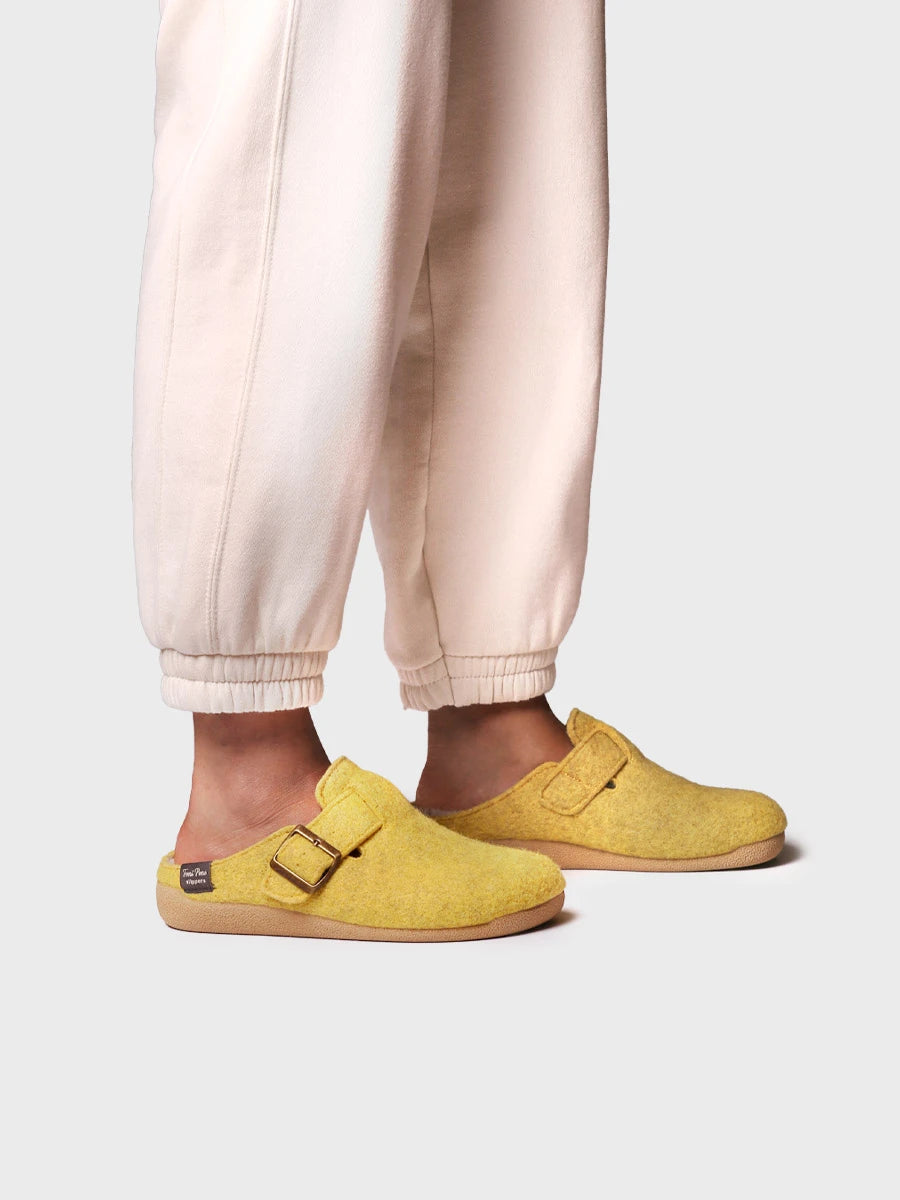 Zapatillas de casa mujer - Slipper de mujer tipo zueco con hebilla | MIMA-FP  - Toni Pons  