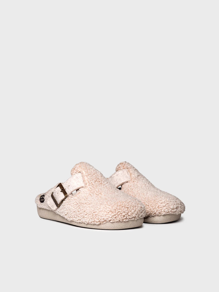 Zapatillas de casa mujer - Slipper abierta con hebilla para mujer | MIMA-NV  - Toni Pons  