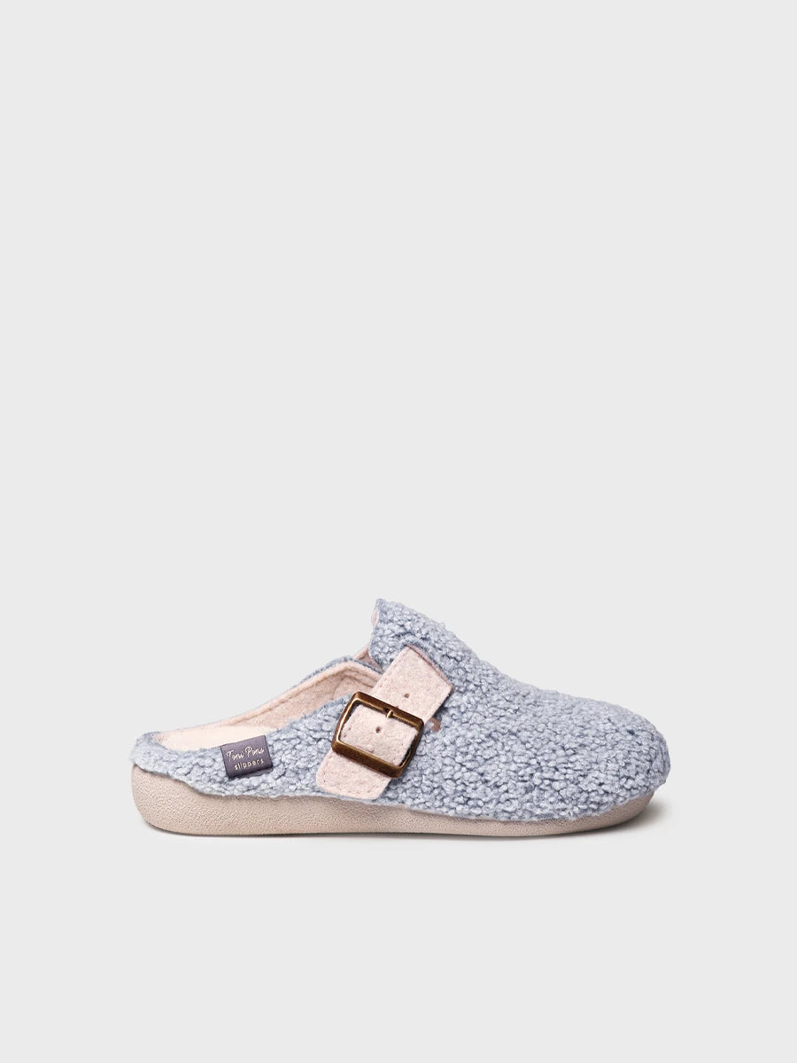 Zapatillas de casa mujer - Slipper abierta con hebilla para mujer | MIMA-NV  - Toni Pons  