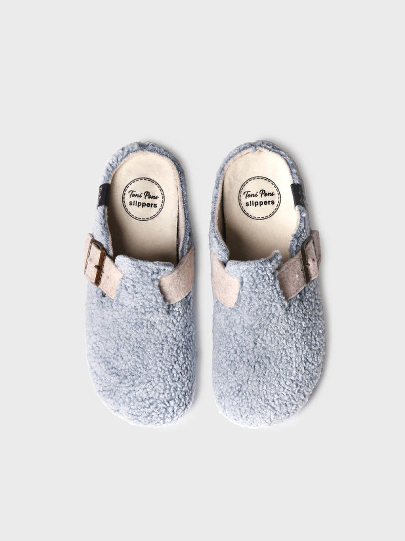 Zapatillas de casa mujer - Slipper abierta con hebilla para mujer | MIMA-NV  - Toni Pons  