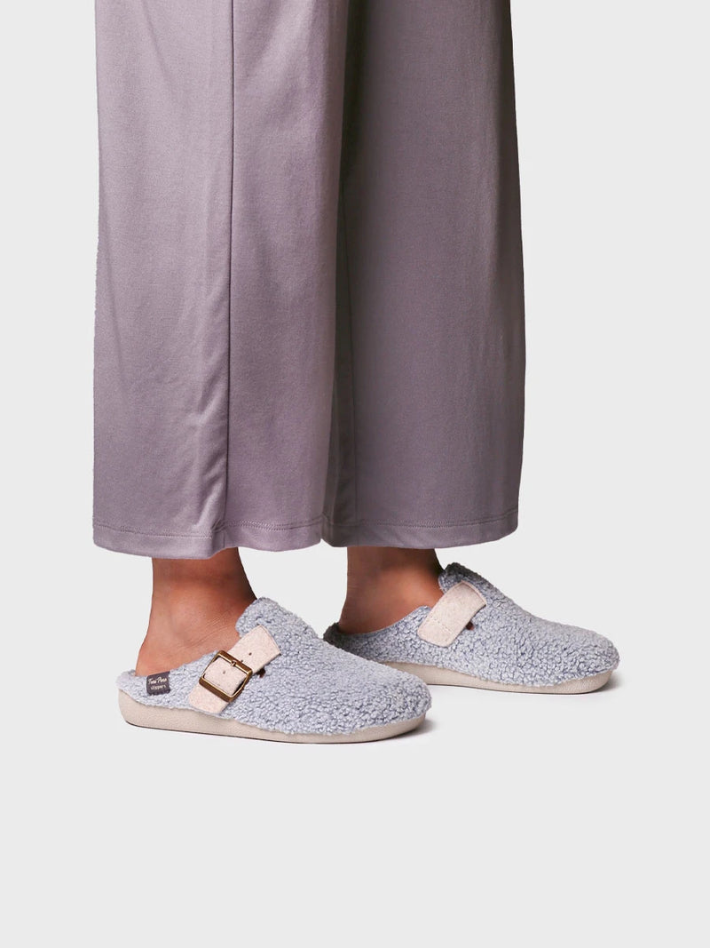 Zapatillas de casa mujer - Slipper abierta con hebilla para mujer | MIMA-NV  - Toni Pons  