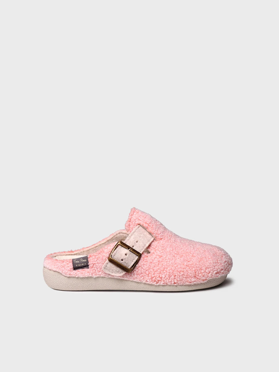 Zapatillas de casa mujer - Slipper abierta con hebilla para mujer | MIMA-NV  - Toni Pons  