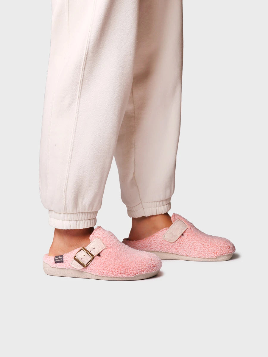 Zapatillas de casa mujer - Slipper abierta con hebilla para mujer | MIMA-NV  - Toni Pons  