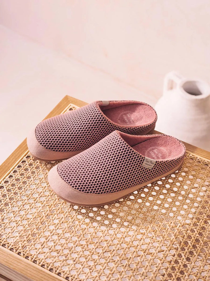 zapatillas mujer - Zapatilla de casa tipo zueco de mujer en rejilla | MINA-GC  - Toni Pons  