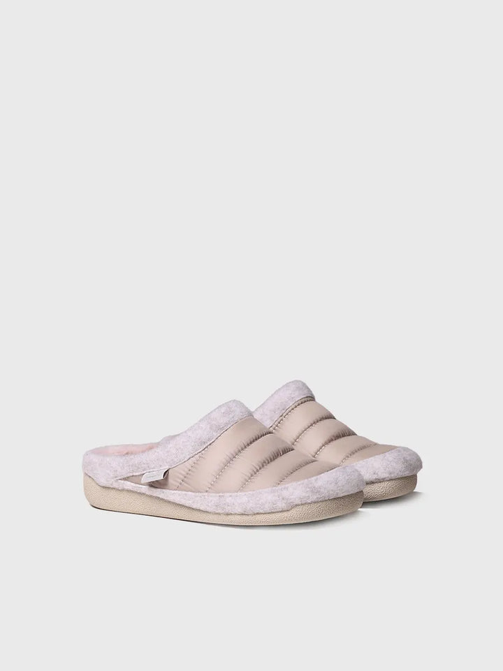  - Zapatilla tipo zueco para mujer en fieltro y tejido acolchado  | MOLY-DR  - Toni Pons  