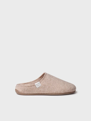 zapatillas de casa mujer - Zapatilla tipo zueco para mujer en fieltro reciclado | MONA-FR  - Toni Pons  