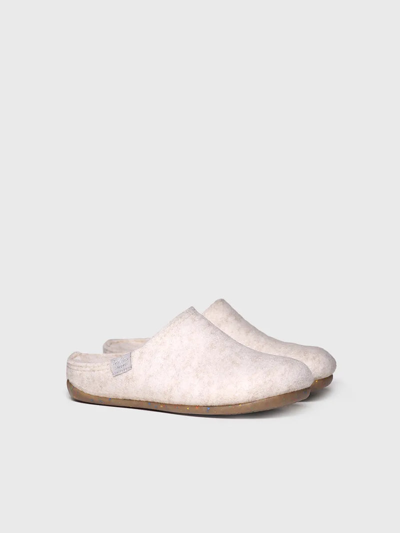 zapatillas de casa mujer - Zapatilla tipo zueco para mujer en fieltro reciclado | MONA-FR  - Toni Pons  