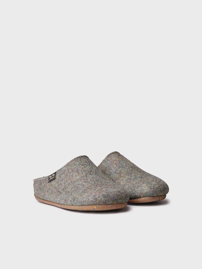 Zapatillas de casa mujer - Zapatilla tipo zueco para mujer en fieltro reciclado | MONA-FR  - Toni Pons  