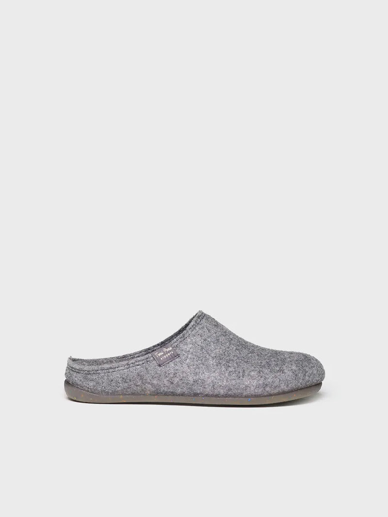 zapatillas de casa mujer - Zapatilla tipo zueco para mujer en fieltro reciclado | MONA-FR  - Toni Pons  