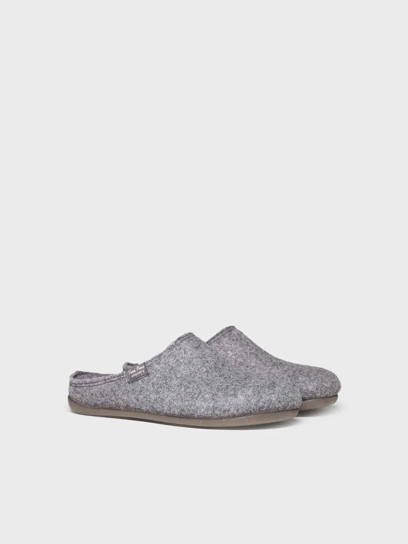 zapatillas de casa mujer - Zapatilla tipo zueco para mujer en fieltro reciclado | MONA-FR  - Toni Pons  