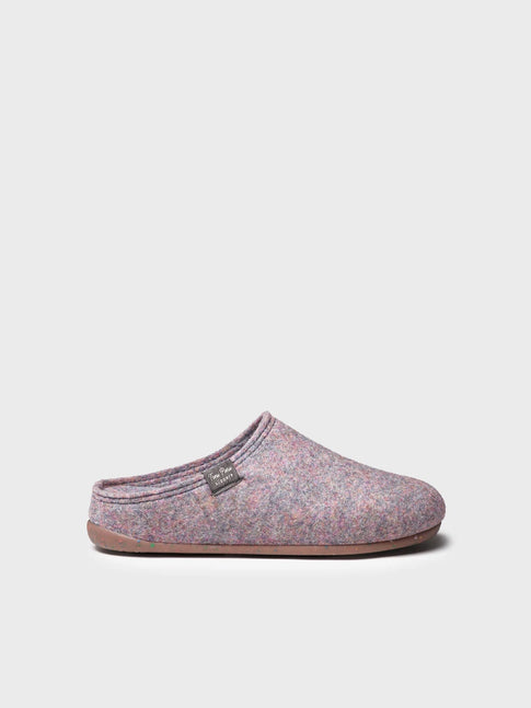 Zapatillas de casa mujer - Zapatilla tipo zueco para mujer en fieltro reciclado | MONA-FR  - Toni Pons  