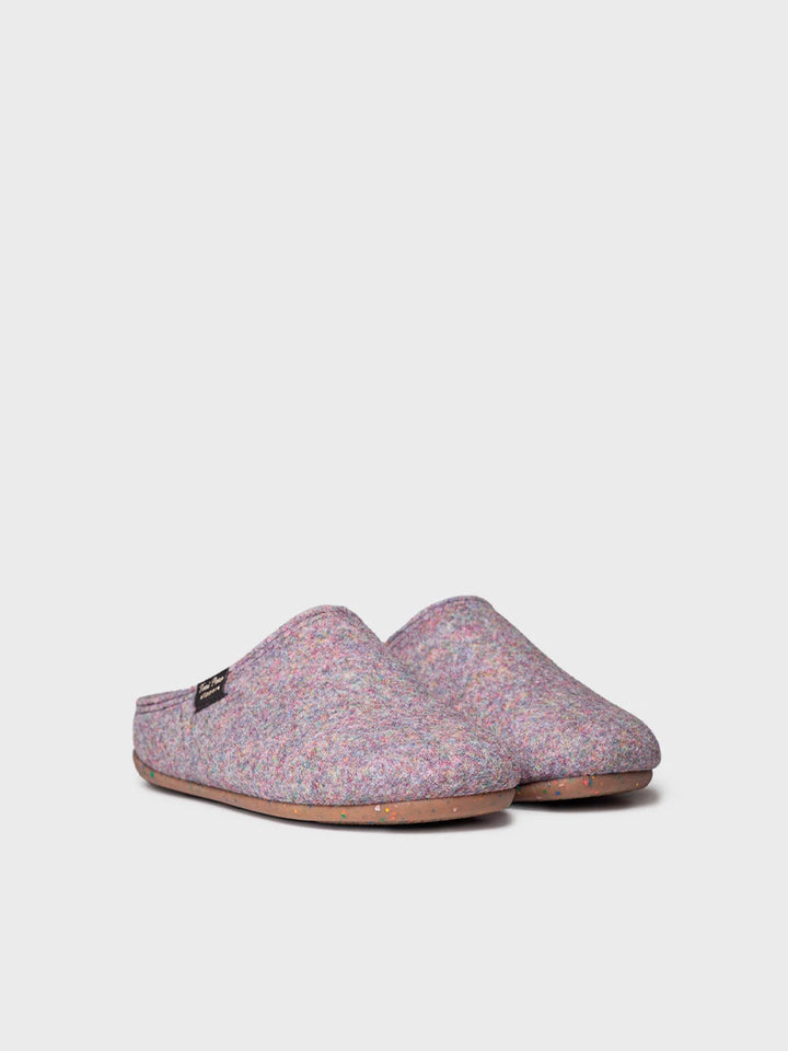 Zapatillas de casa mujer - Zapatilla tipo zueco para mujer en fieltro reciclado | MONA-FR  - Toni Pons  