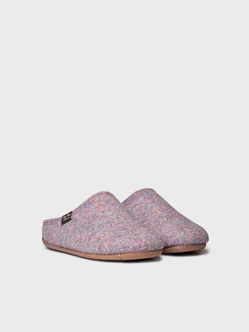 Zapatillas de casa mujer - Zapatilla tipo zueco para mujer en fieltro reciclado | MONA-FR  - Toni Pons  
