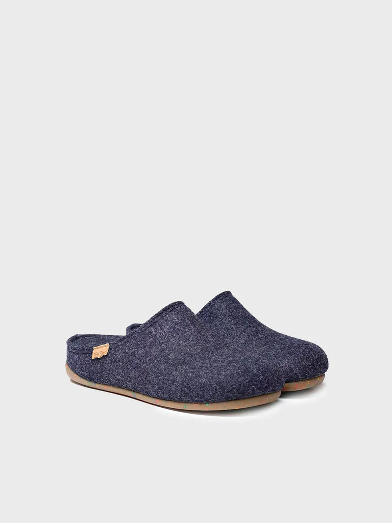 zapatillas de casa mujer - Zapatilla tipo zueco para mujer en fieltro reciclado | MONA-FR  - Toni Pons  