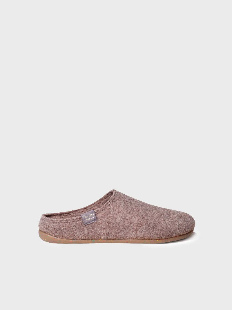 zapatillas de casa mujer - Zapatilla tipo zueco para mujer en fieltro reciclado | MONA-FR  - Toni Pons  