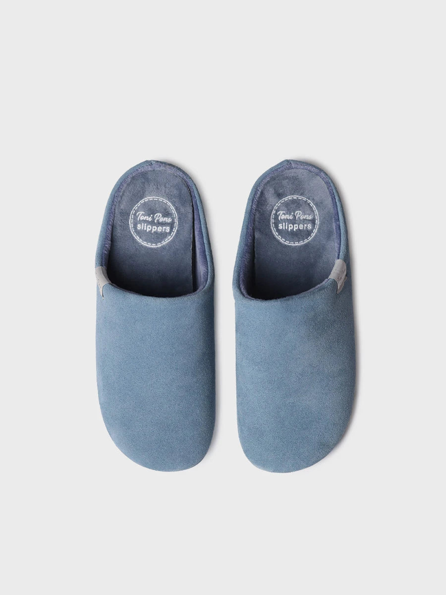 Zapatillas de casa mujer - Slipper abierta en piel para mujer | MONACO  - Toni Pons  