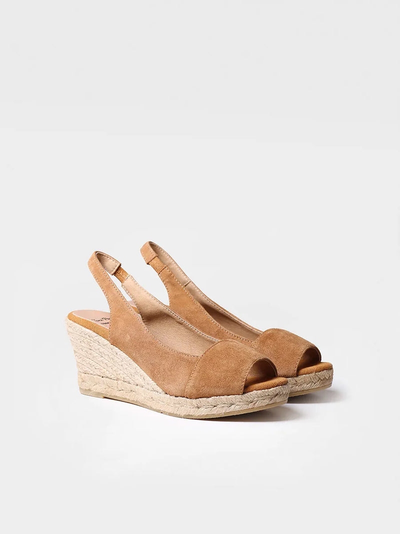 zapatillas mujer - Alpargata abierta de cuña para mujer | MONZA-A  - Toni Pons  