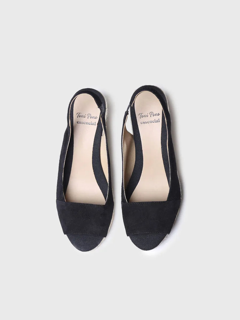 zapatillas mujer - Alpargata abierta de cuña para mujer | MONZA-A  - Toni Pons  