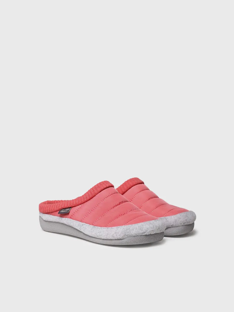 zapatillas mujer - Zapatilla tipo zueco para mujer en tejido acolchado y fieltro | MORA-TK  - Toni Pons  