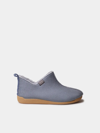 Zapatillas de casa mujer - Zapatilla de casa abotinada para mujer en tejido | MOSCU-BD  - Toni Pons  