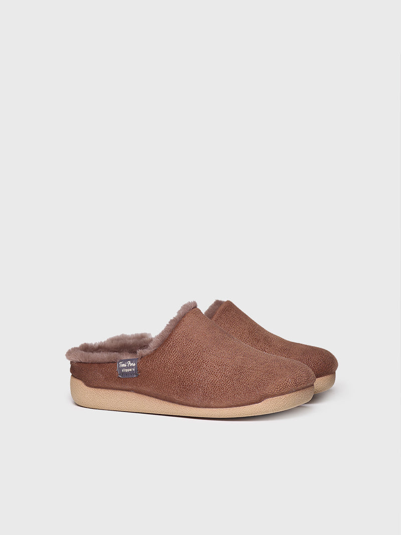 zapatillas de casa mujer - Zapatilla de casa tipo zueco para mujer en tejido | MOSUL-BD  - Toni Pons  