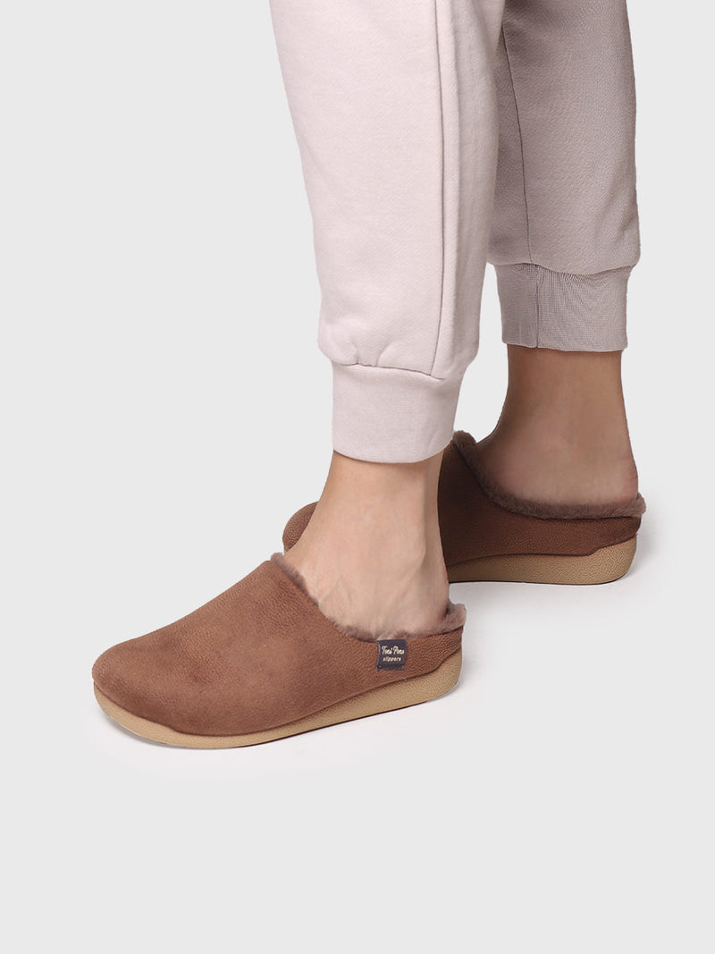 zapatillas de casa mujer - Zapatilla de casa tipo zueco para mujer en tejido | MOSUL-BD  - Toni Pons  