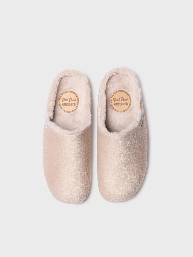 zapatillas de casa mujer - Zapatilla de casa tipo zueco para mujer en tejido | MOSUL-BD  - Toni Pons  
