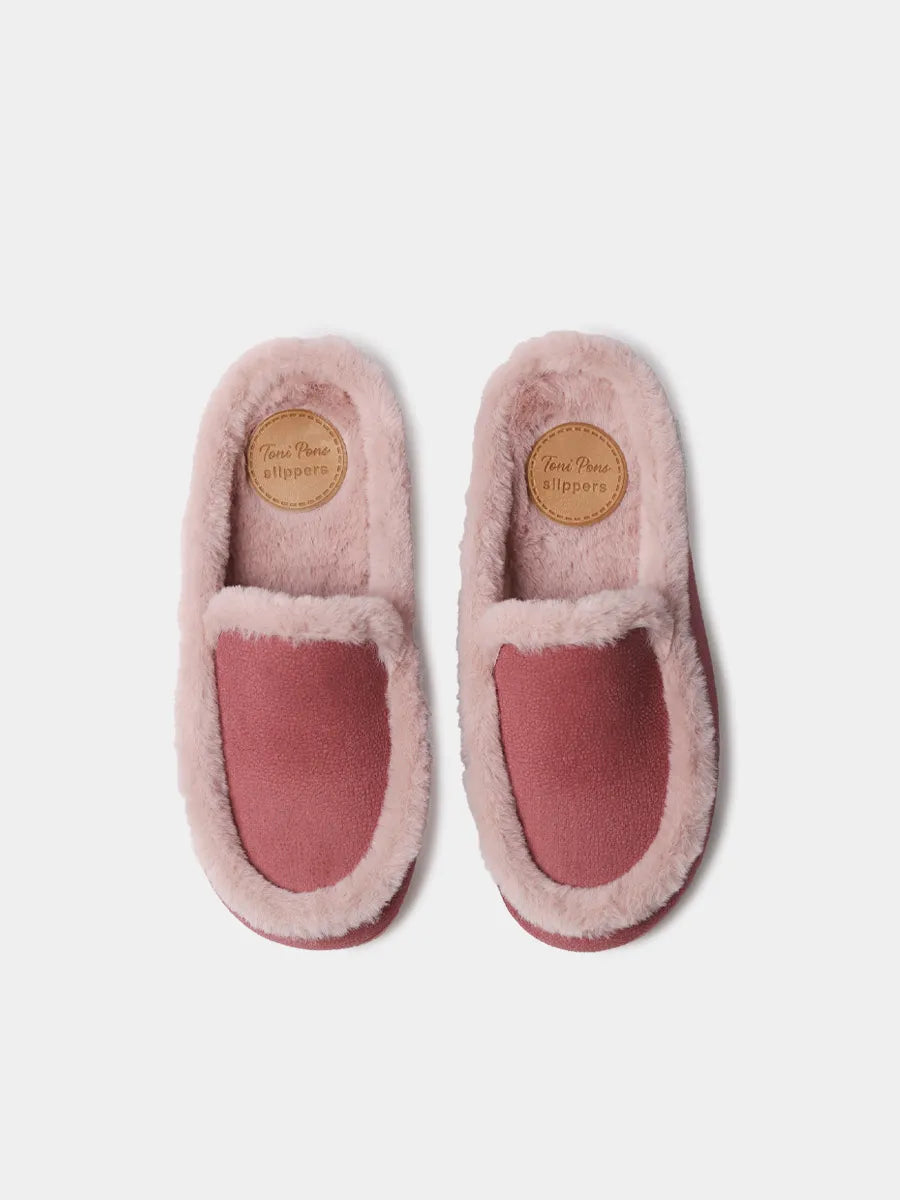 Women's rubber slippers with soft lining