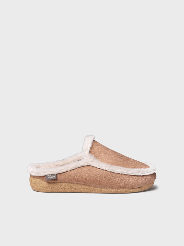 Zapatillas mujer - Zapatilla de casa abierta en tejido para mujer | MUNIC-BD  - Toni Pons  