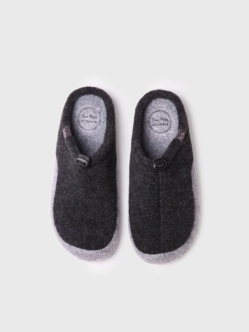 zapatillas de hombre - Slipper para hombre en fieltro reciclado | NADIR-FR  - Toni Pons  