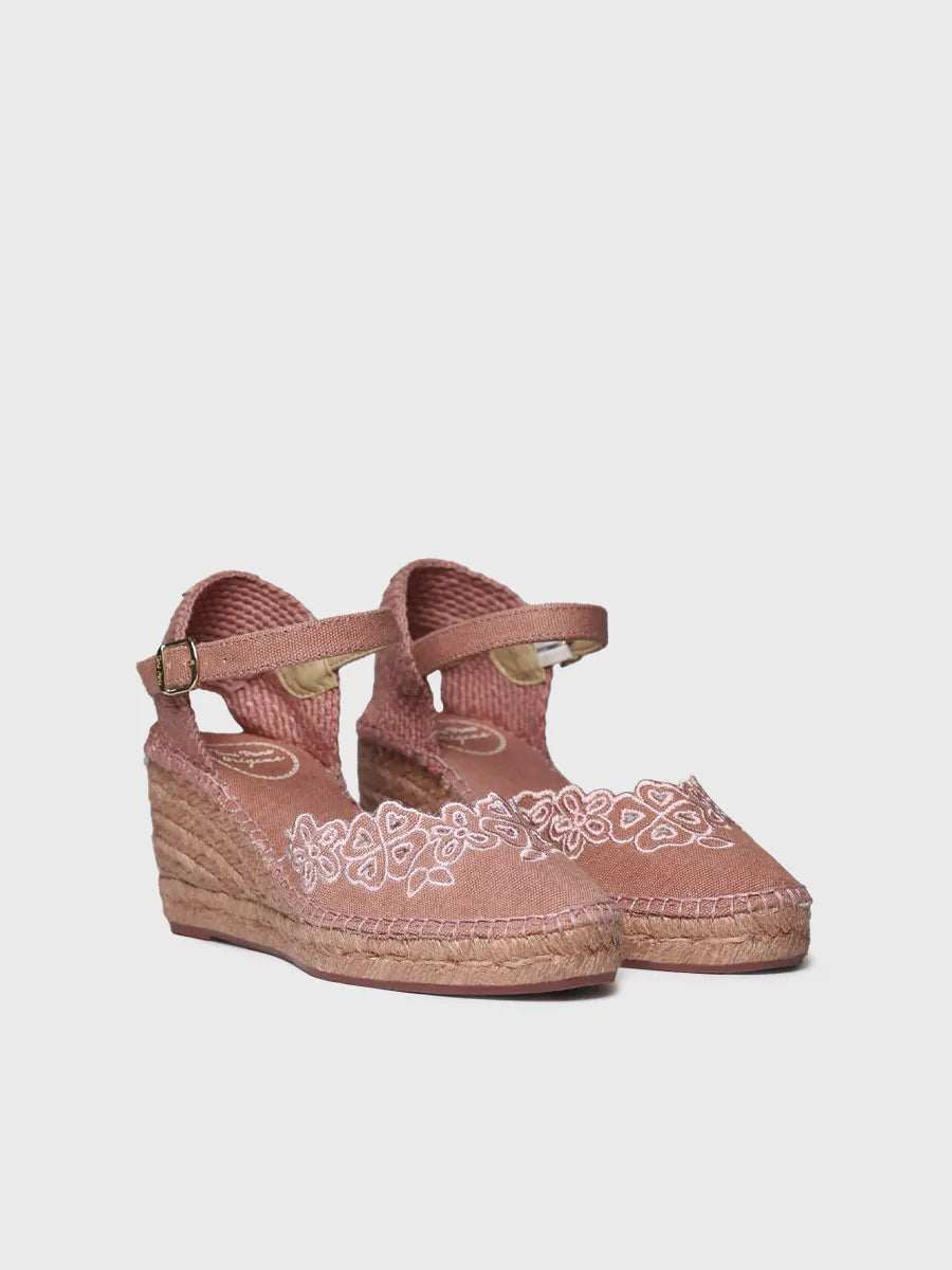  - Alpargata de mujer de cuña con bordado | NAIARA  - Toni Pons  