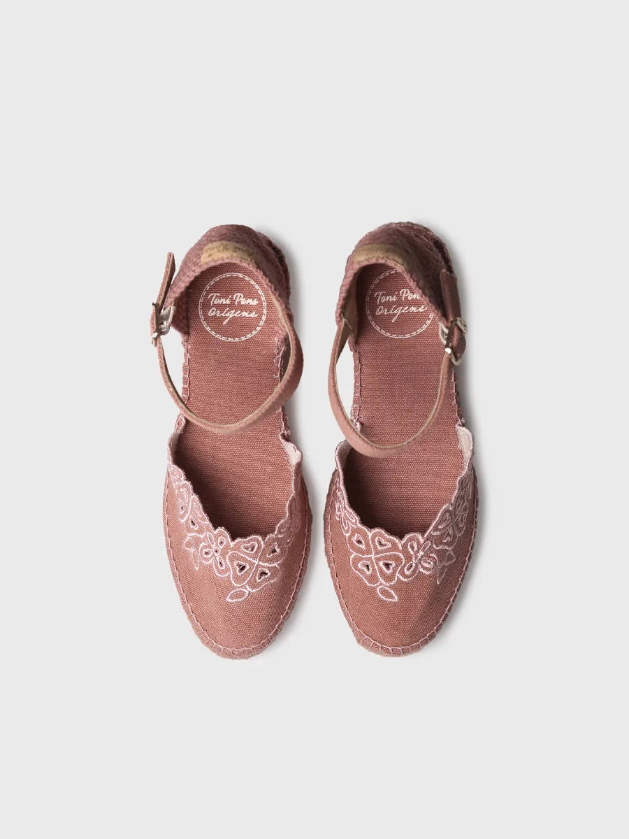  - Alpargata de mujer de cuña con bordado | NAIARA  - Toni Pons  