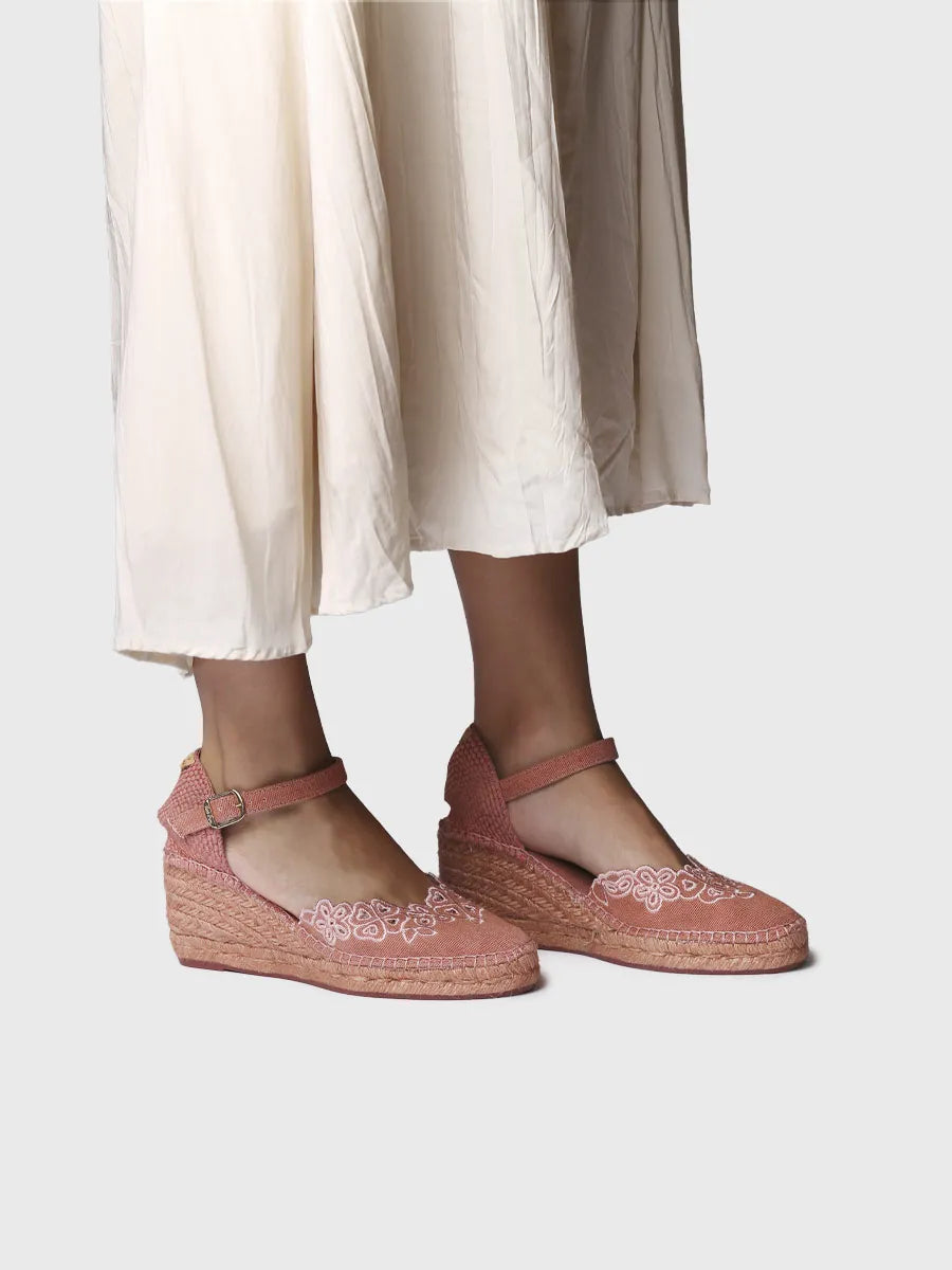  - Alpargata de mujer de cuña con bordado | NAIARA  - Toni Pons  