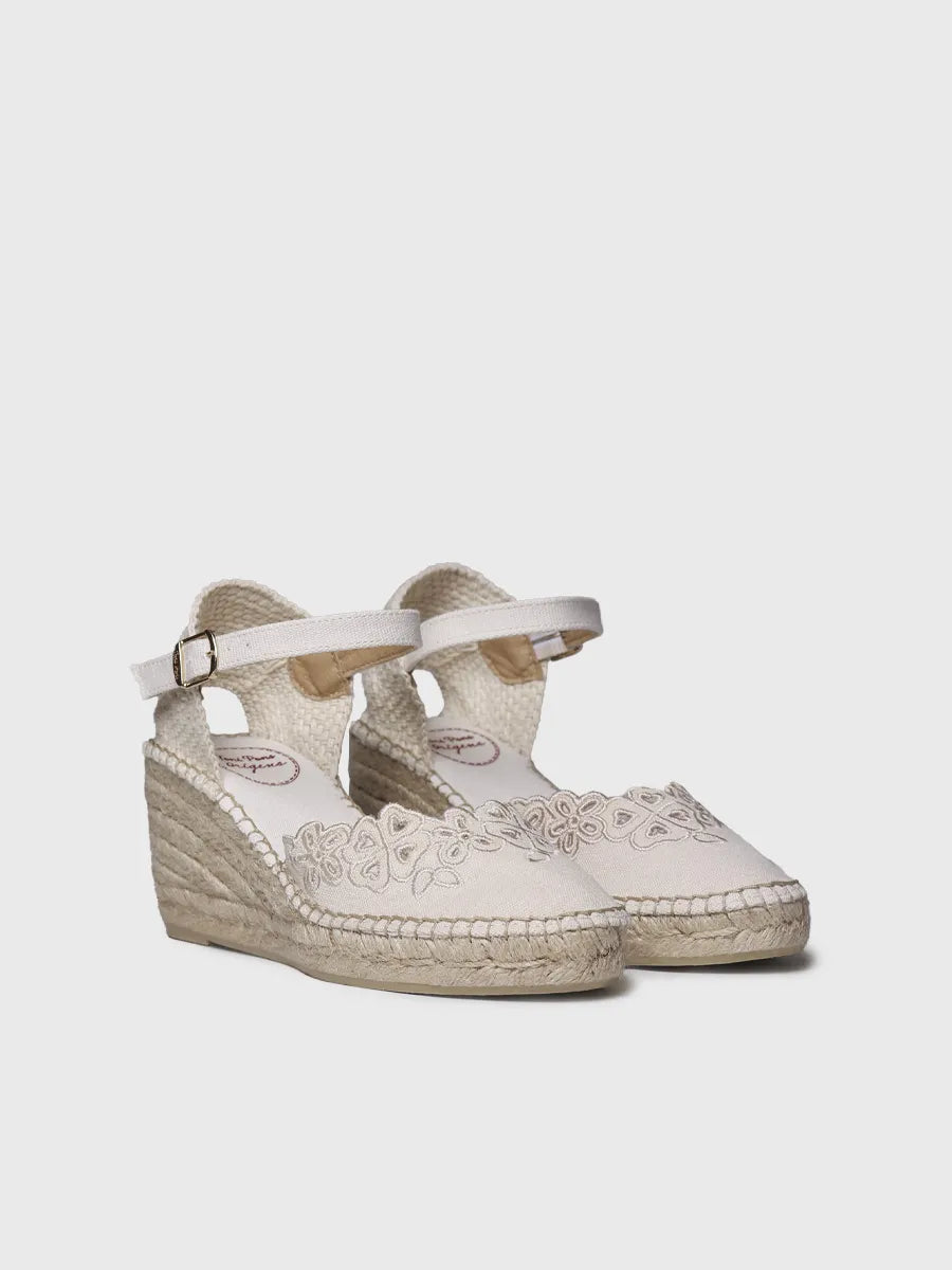  - Alpargata de mujer de cuña con bordado | NAIARA  - Toni Pons  