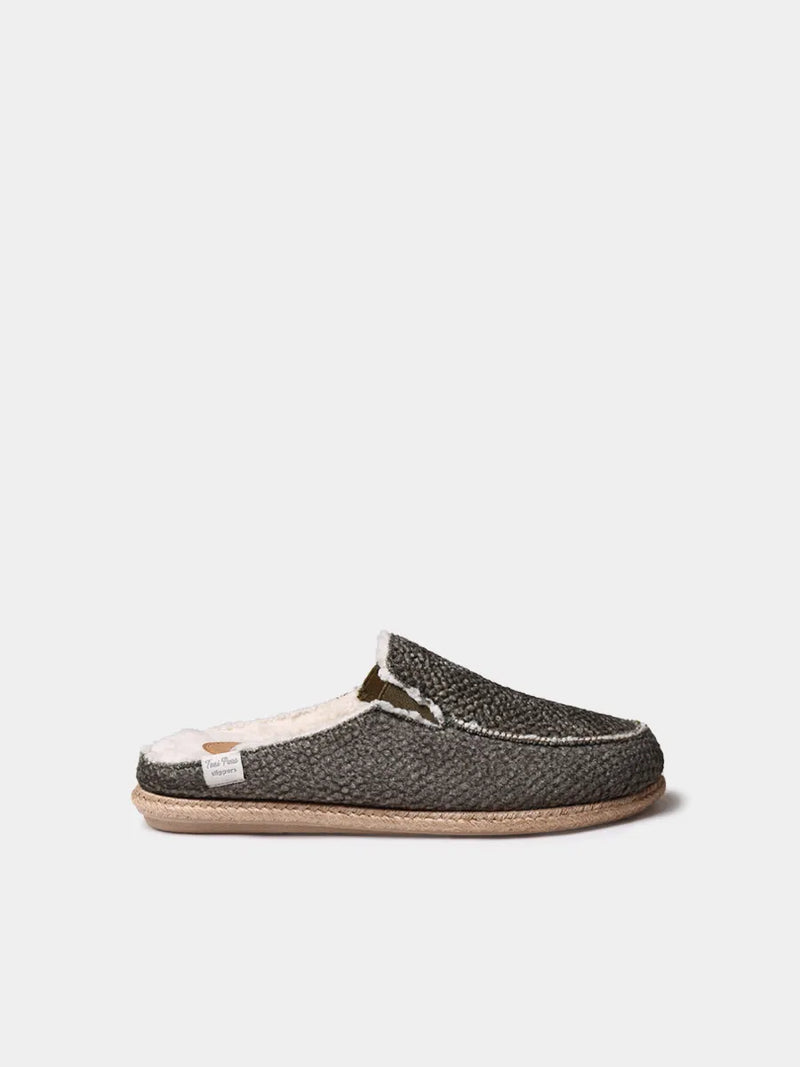 Zapatillas de casa hombre - Slippers para hombre tipo zueco con suela de yute | NALEC  - Toni Pons  