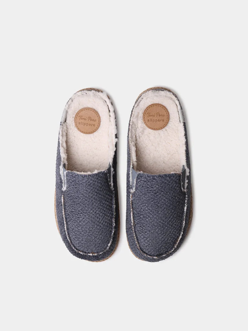 Zapatillas de casa hombre - Slippers para hombre tipo zueco con suela de yute | NALEC  - Toni Pons  