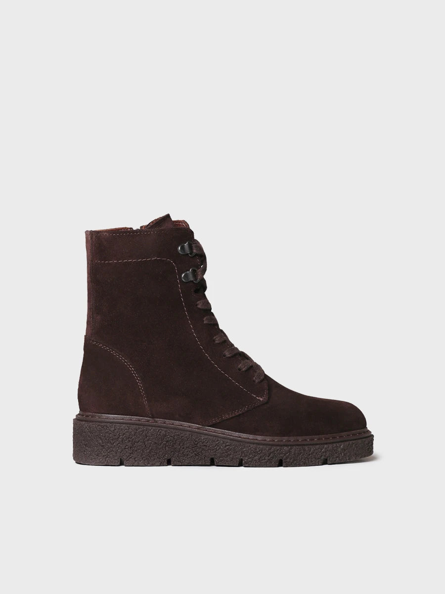 Botines mujer - Bota con serraje en piel para mujer | NARA-SY  - Toni Pons  