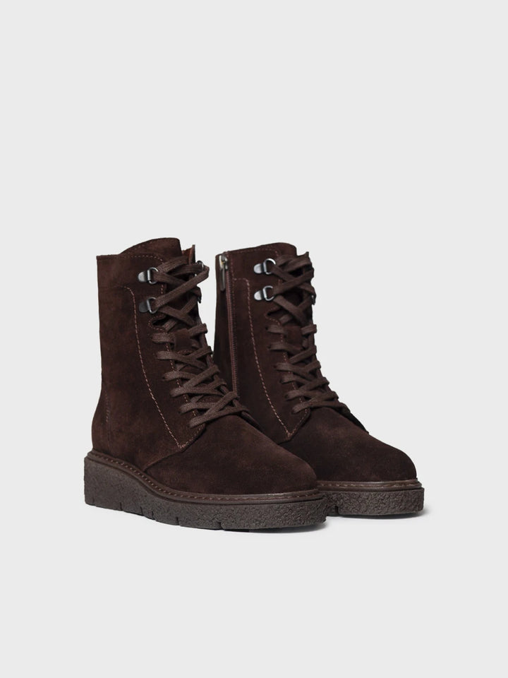 Botines mujer - Bota con serraje en piel para mujer | NARA-SY  - Toni Pons  