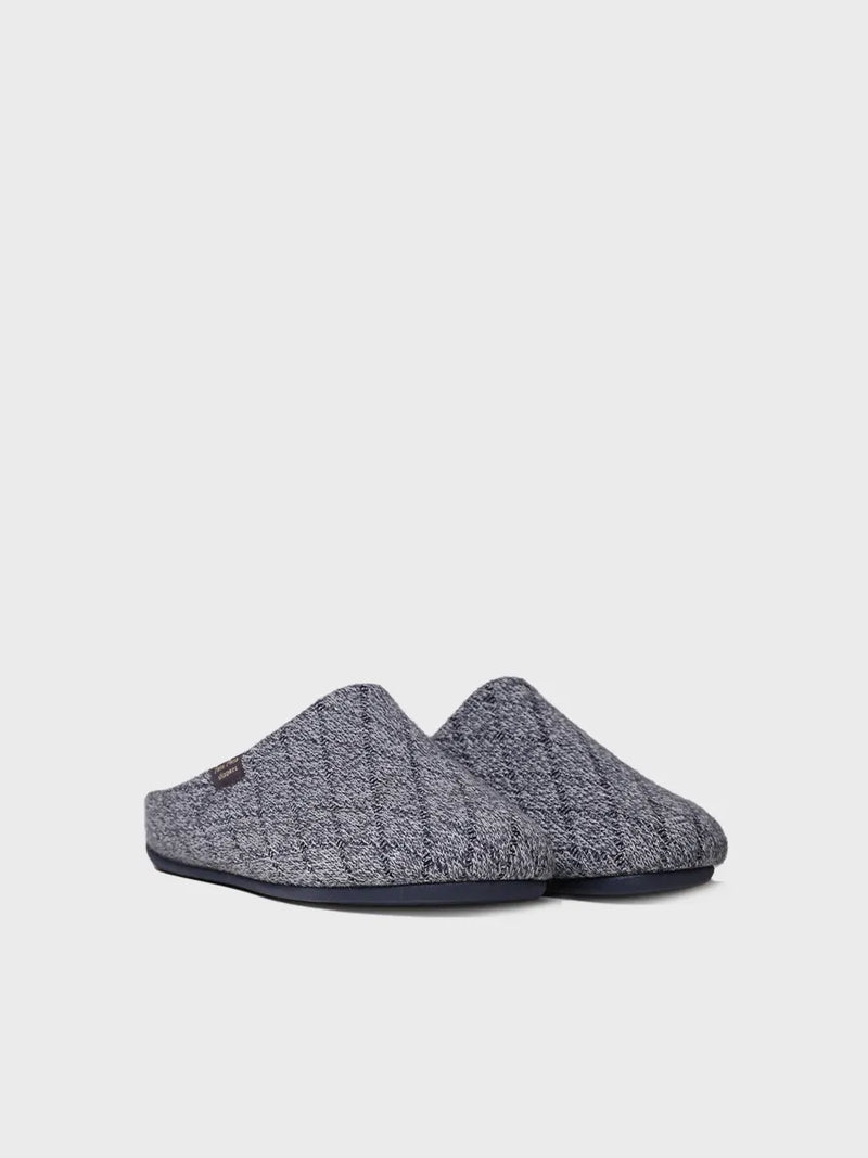 zapatillas de casa hombre - Zapatilla de casa tipo zueco para hombre en tejido | NAUEL-KM  - Toni Pons  